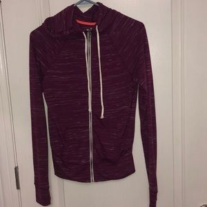 light weight zipper hoodie